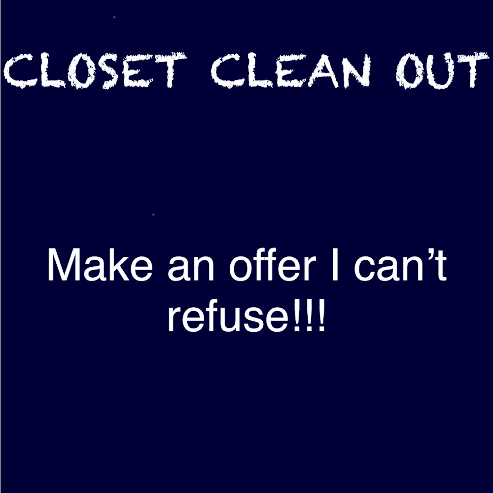 all reasonable offers will be accepted! TY for checking out my page!